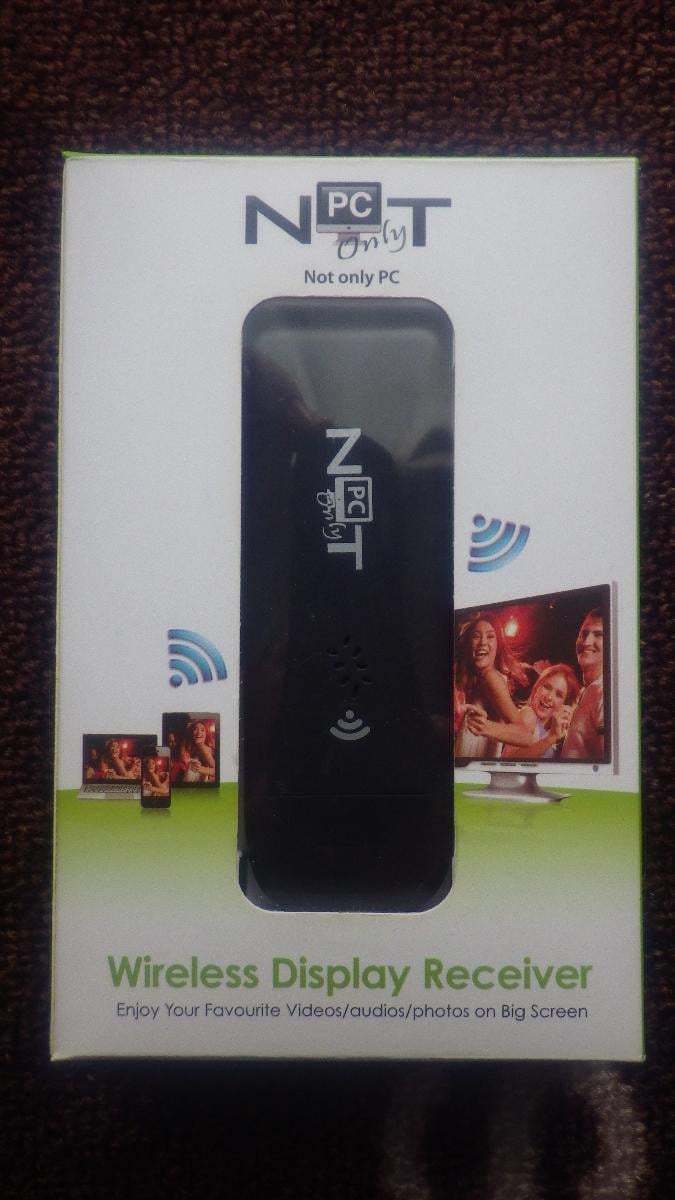 Wireless Display Receiver NOTonlyTV - bezdrátový mediální adaptér