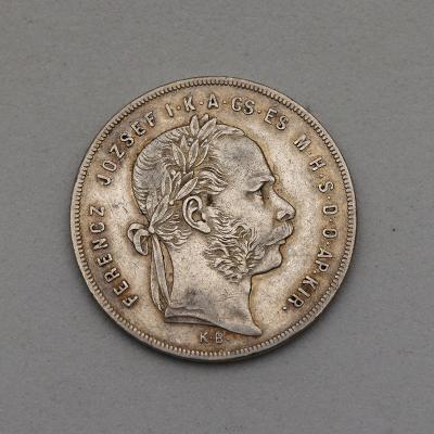 Stříbrný Zlatník FJ I. 1877 KB - Vzácnější!