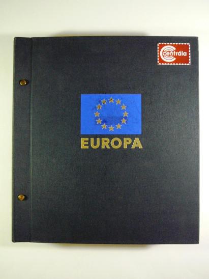 0302 Sbírka známek EVROPA CEPT + krásné obr album - Filatelistické sbírky