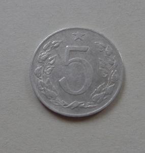5. haléř 1955 (R)
