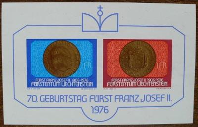 Lichtenštejnsko - 70. narozeniny