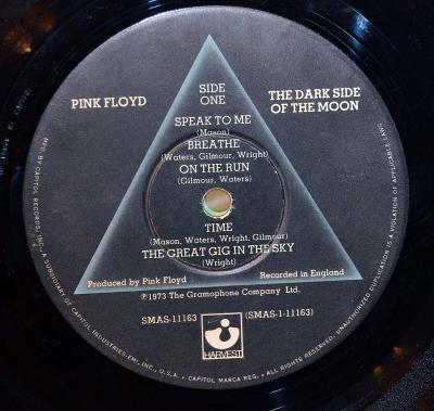 PINK FLOYD: THE DARK SIDE OF THE MOON; USA 1973; LP BEZ OBALU !
