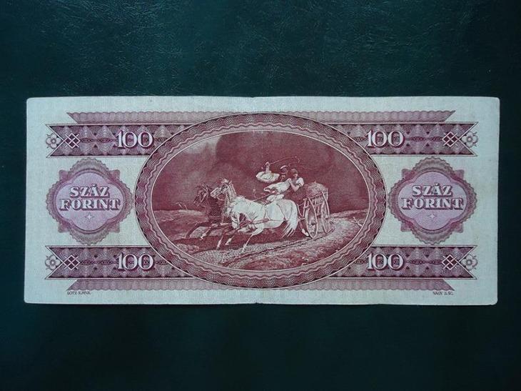100 Forint  1984 Original - Bankovky Evropa