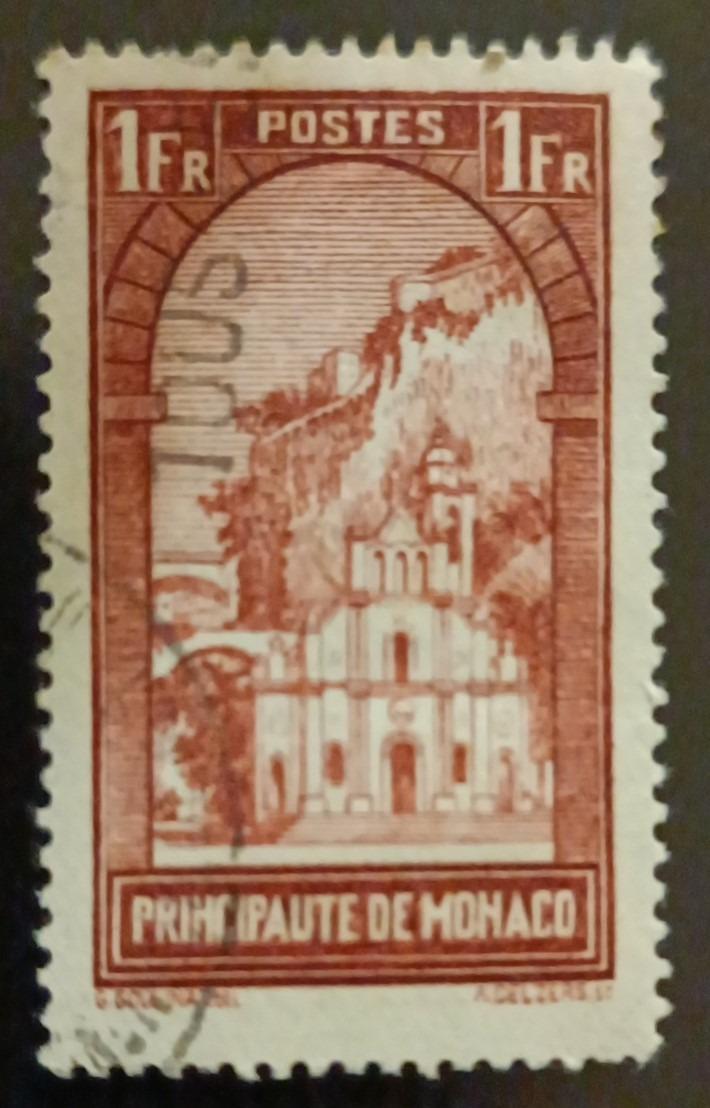 Monaco známka Kostel Sainte-Dévote