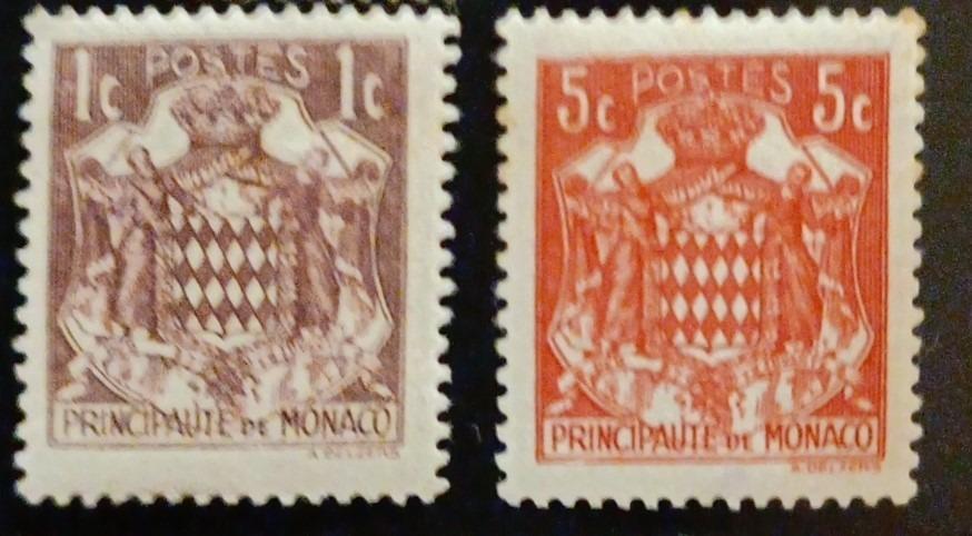 Monaco známky - Známky