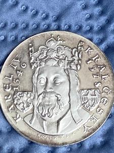 Medaile Karel IV.  k 600. výročí úmrtí stříbná - Kolářský
