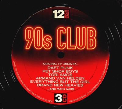 CD Various – 12 Inch Dance 90s Club (3CD)