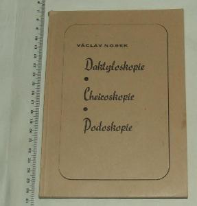 Daktyloskopie, Cheiroskopie, Podoskopie - 1947 - V. Nosek - otisky