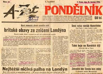 Noviny Pondělník, 1/22, 1944
