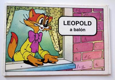 Leopold a balón - Edice Hvězdička 175 - leporelo