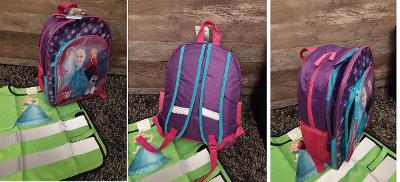 Školní aktovka ,batoh, Frozen+ dárek reflexní vesta 