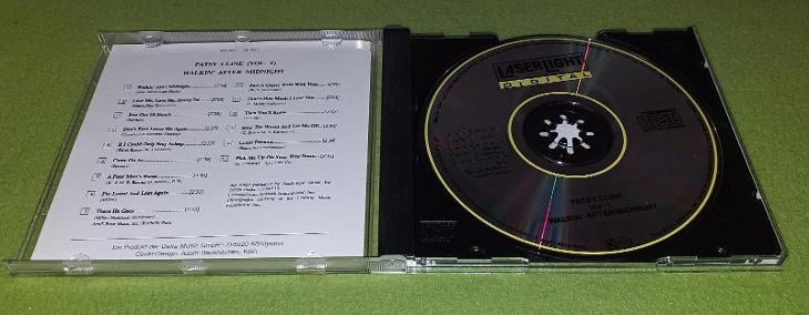 CD Patsy Cline - Vol. 1 - Walkin' After Midnight