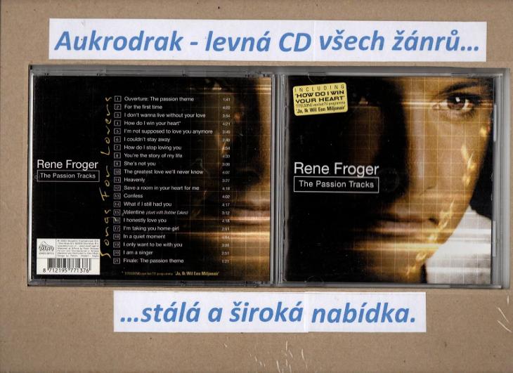 CD/Rene Froger-The Passion Tracks - Hudba na CD