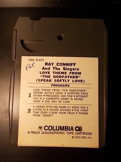 Q8 Quad.!  8 TRACK orig. cartridge/ imp.USA .... Ray Conniff