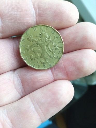 mince 20 kč rok 1996 - z oběhu