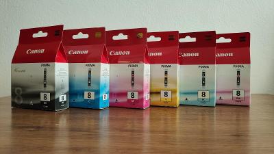 Sada inkoustů Canon CLI-8 Bk, C, M, Y, PC, PM