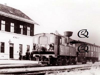 Verneřice, nádraží, lokomotiva