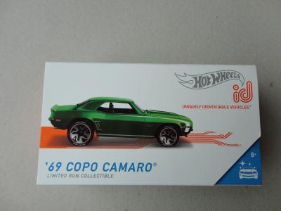Hot Wheels ID 69 Copo Camaro.