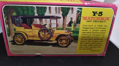 Matchbox MOY Y5 Peugeot 1907   jen box!!!