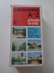 Československo A - Z, Průvodce na cesty - první vydání, 1973