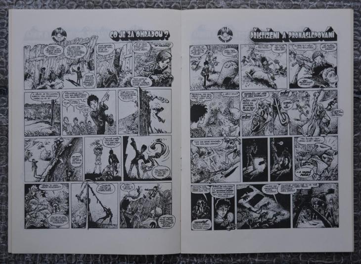 Saudek - Modrá rokle - 1984 - Komiksy Kája Saudek