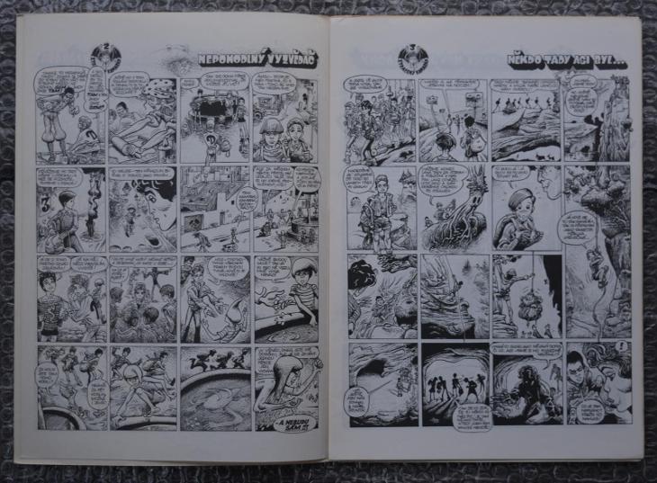 Saudek - Ztracený kamarád - 1987 - Komiksy Kája Saudek