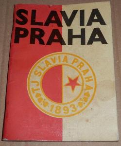 Menší sešitek Slavia Praha 1966