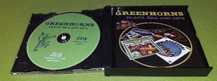 3 x CD Greenhorns - Zlatá éra 1967-1974 - Hudba