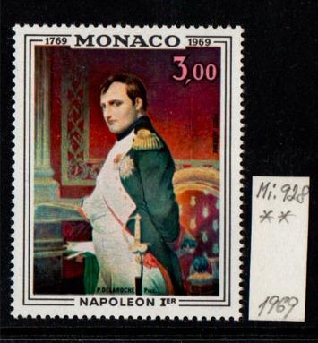 Monako-1969 Napoleon 1. Mi. 928**