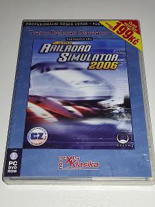 PC DVD-ROM : TRAINZ RAILROAD SIMULATOR 2006 / NEŠKRÁBLÉ