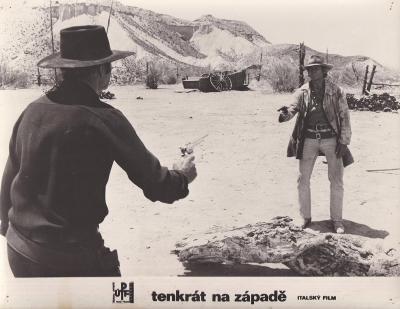 Tenkrát na západě - Fotoska ( Henry Fonda, Charles Bronson)