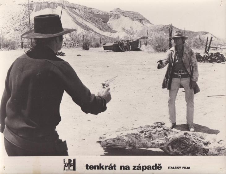 Tenkrát na západě - Fotoska ( Henry Fonda, Charles Bronson) - Staré plakáty