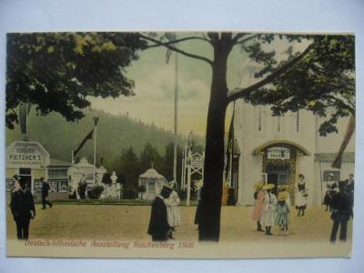 Liberec Reichenberg výstava 1906