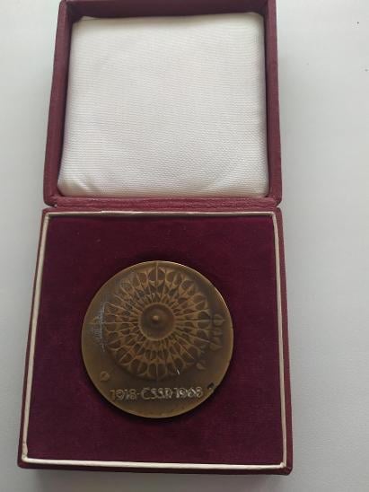 1918 cssr 1968 - medaile - Sběratelství