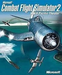 MS combat flight simulator WWII pacific theater (CD) ***** (PC)