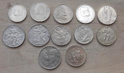 Lot - 12 ks mincí ČSR