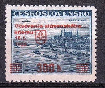 Bratislavský sněm 1939** - od 1kč