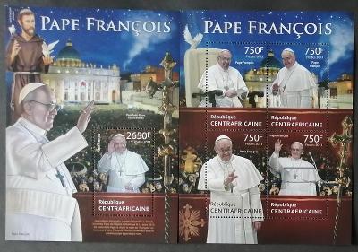 Středoafrická republika 2013 26€ Papež František a jeho pontifikát