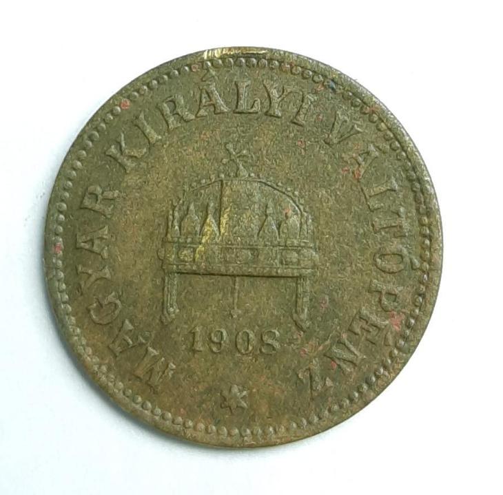 Rakousko-uhersko 2 Filler 1908 - Rakousko-Uhersko numismatika