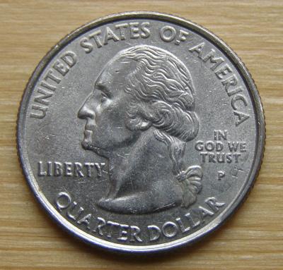Mince USA - 1/4 dolar 2000 P "MARYLAND 1788"; stav viz fota