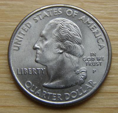 Mince USA - 1/4 dolar 2000 P "SOUTH CAROLINA 1788"; stav viz fota