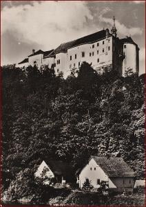 Český Šternberk * hrad, pohled na část města * Benešov * V522
