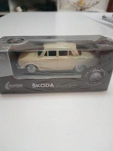 Kovové Autíčko Škoda 100 1/60