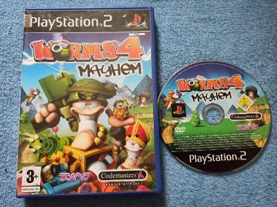 PS2 Worms 4 Mayhem