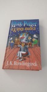 Harry Potter a kámen mudrců, J.K.Rowlingová, druhé vydání, od korunky