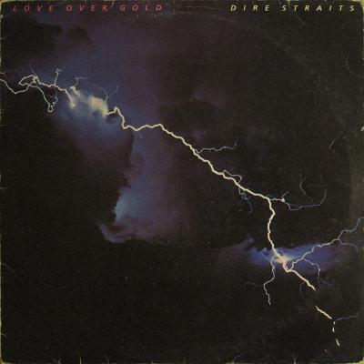 LP Dire Straits - Love Over Gold