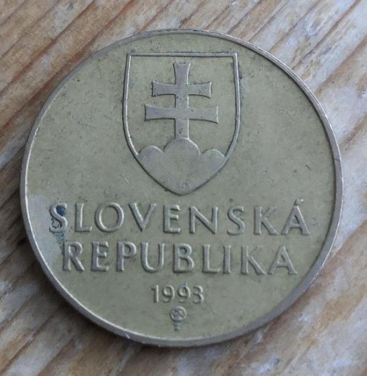 SLOVENSKO 1 SK 1993 VF - Slovensko numismatika