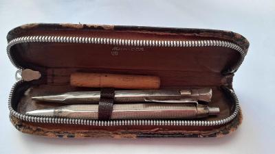 Staré patentní tužky z alpaky