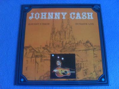 LP Johnny Cash - Koncert v Praze