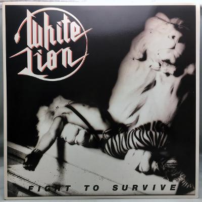 White Lion – Fight To Survive 1985 USA press Vinyl LP